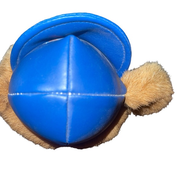 Vintage MLB Toronto Blue Jays 1999 13" Teddy Bear w/ Leather Cap RARE HTF. - Picture 3 of 10
